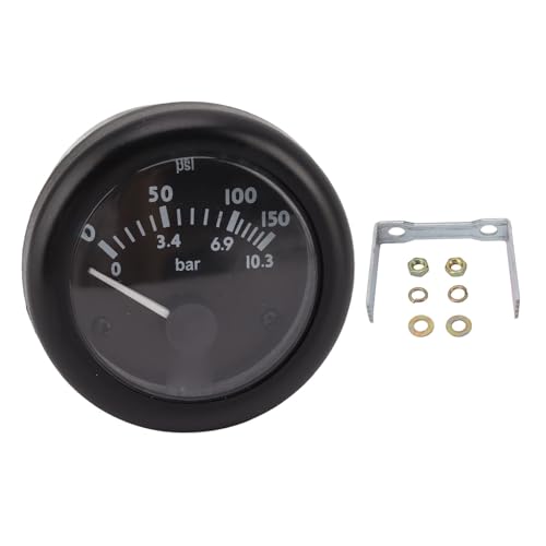 Manomètre de pression de carburant 24V universel en ABS pour bus