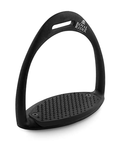 RoyalRider Easy Stirrups Black/Black Pads