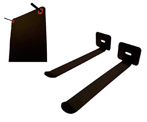 IRON AMERICAN Omega Multi Purpose Yoga Exercise Mat Storage Hangers, Heavy Duty Steel
