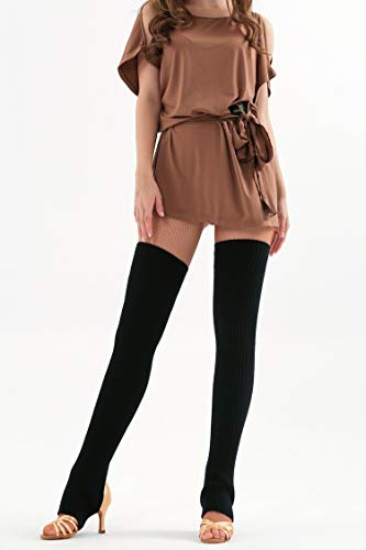 image for Santwo 2Pack Unisex Adult Over Knee Thermal Leg Warmer Protector Socks