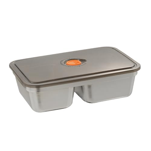 Recipiente de acero inoxidable a prueba de fugas para transportar comida limpia 2
