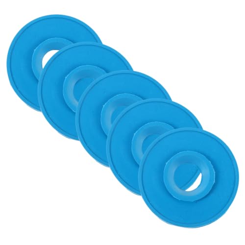 MOBUTOFU 5Pcs 85Mm Rubber Funnel Filtration Adapter Set for Buchner Funnels Laboratory Use with Smooth Stopper, Professional Filter Adapter for Scientific and Industrial Random Color