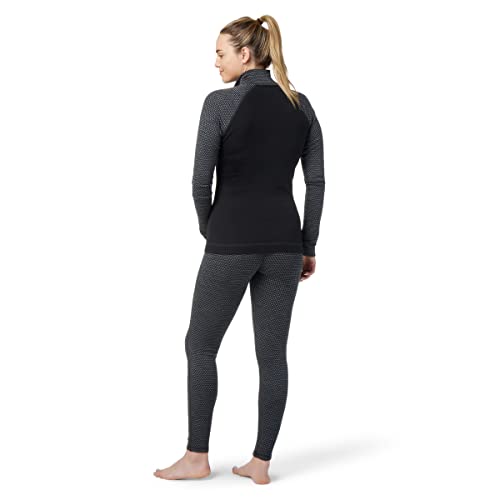 Smartwool Women's Classic Thermal Merino Base Layer Pattern 1/4 Zip3
