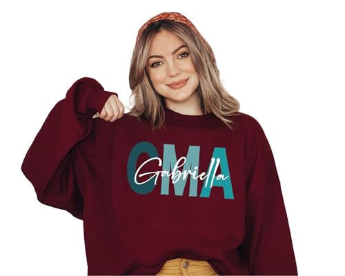 Personalized CMA Nurse Sweatshirt, Nurse Sweatshirt, Nursing Student Sweatshirt, Medical Assistant Sweatshirt, Custom Nurse Sweatshirt, Nurse Graduation Gift, CMA Nursing Sweatshirt