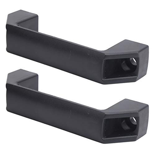 Image of 2pcs 8.5mm Nylon Plastic Pull Handle, Black Industrial Handle, 0.33in Mounting Hole Replacement for Industrial Equipment Machine Tools,Wide Applications (120mm)