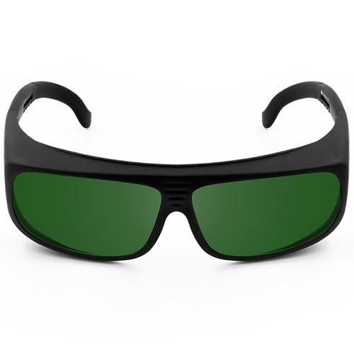 NoIR IPL Safety Glasses, Fitover Protective Eyewear for Women and Men, Ideal for Aesthetic, Forensic and Non-coherent Applications, CE-Certified 190–1800nm
