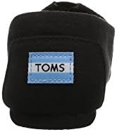 Toms Women's 10002472 Canvas Alpargata Flat, Black, 8.5 M US | Image 3