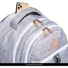 adidas Stratton III Backpack, Gray/Pink 013