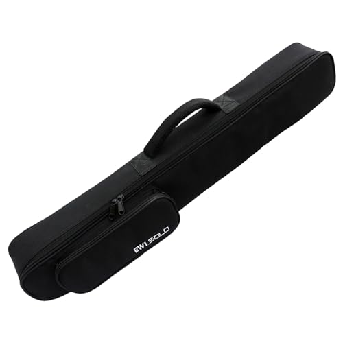 Generic Estojo de armazenamento para clarinete de saxofone, estojo reto de saxofone soprano de pano oxford para exterior, preto