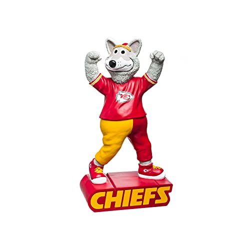 Evergreen Enterprises NFL Kansas City Chiefs Mascot DesignGarden Statue, Team Colors, One Size