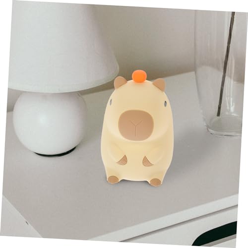 Lámpara de noche de silicona con diseño de animal, cable USB miniatura 6