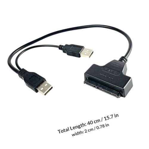 Adaptador USB a Serial ATA para disco duro 2.5" 2pcs miniatura 2