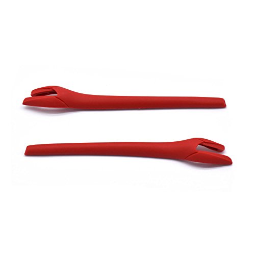 Verres Polarisés Bleus et Manchons Rouges pour Lunettes Oakley Radar EV Path - 4