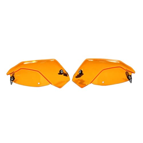 Motorrad-lenkerschützer for KTM 1290 SUPER ADV T 2017 1290 SUPERDUKE GT 16-21 Motorrad Winddicht Handschutz Bremskupplung Windschutzscheibe Platte griffschutz handguards(Orange Heightening Plate)