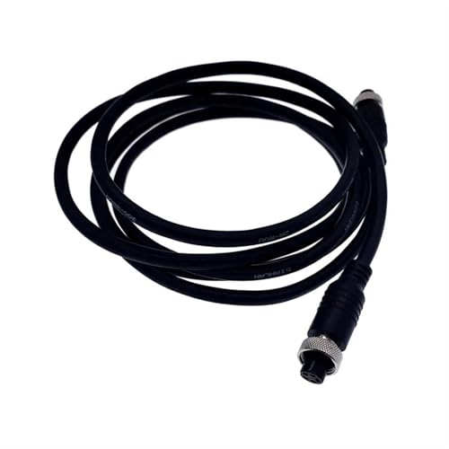 Conector de cable GX12 de 3 pines con cable de extensión M12 a tope de 2m 2