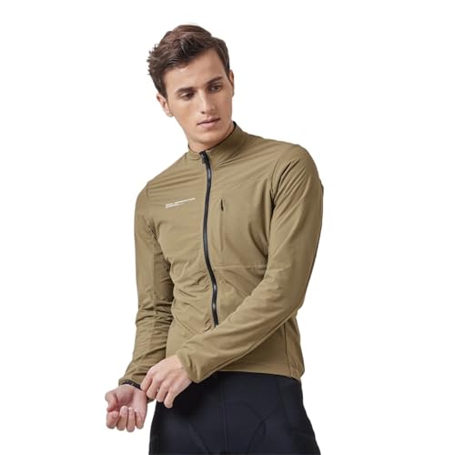Chaqueta térmica para ciclismo hombre con forro y cortaviento miniatura 2