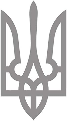 Miniatura 11 de Pegatina de vinilo con el símbolo del país orgulloso del escudo de armas de Ucrania (UK-04)