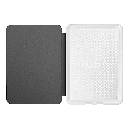 Capa Kindle 10a geração - WB Ultra Leve, Silicone FLexivel e Sensor Magnético - Tecido Rosa
