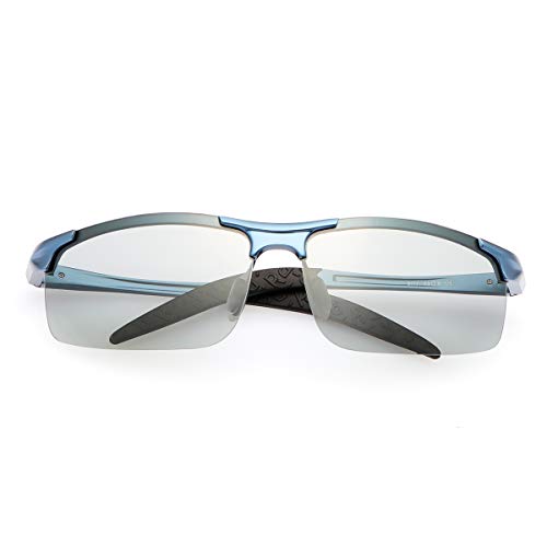 Image of MIRYEA Polarized Photochromic Driving z87 Sunglasses for Men Day Night Safety Glasses