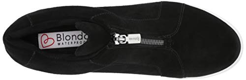 Blondo Glenda Sneaker, Black Suede, 8.5 Medium US