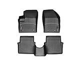 WeatherTech Custom Fit FloorLiners for 200, Avenger - 1st & 2nd Row (444031-443762), Black