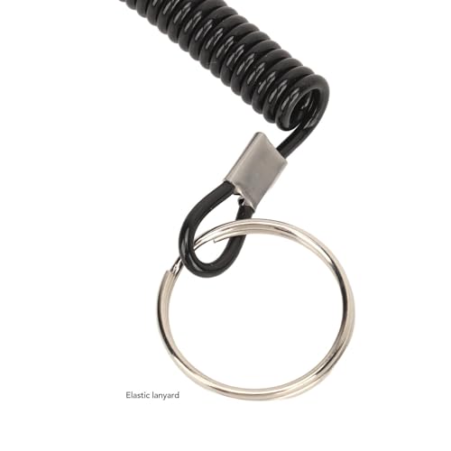 ciciglow Goupille de Pile de Poids de Gymnastique, Goupille de Verrouillage de Sélecteur de Goupille de Machine de Poids Magnétique avec Lanière, Goupilles de Poids de (Rouge 8mm 100MM) – vue 4