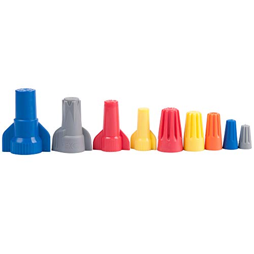 Gardner Bender CK-570 Assorted Wire Connectors Kit, 22-6 AWG, Twist-On and Screw-On, Electrical Wire Nut, 570 Piece kit Gardner Bender CK-570 Assorted Wire Connectors Kit, 22-6 AWG, Twist-On and Screw-On, Electrical Wire Nut, 570 Piece kit