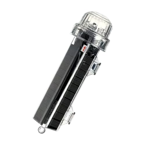 Luz solar de señal oceánica led impermeable y baliza de navegación náutica para barcos F