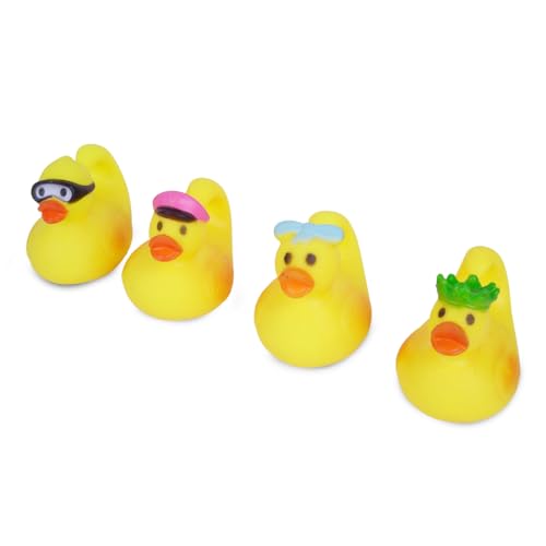 Image of Squeeze Captain Ducks 757- 4pcs for Toddlers /Bath Toys for Kids