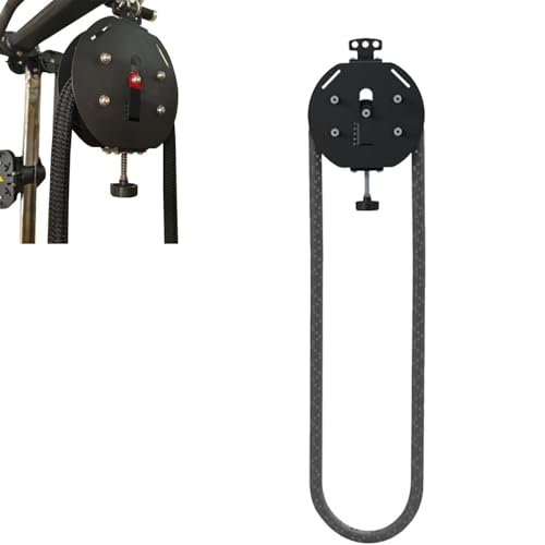 Rope Trainer System, Cable Pulley Equipment with Adjustable Tension, Portable Home Gym for Full Body Workout, Arm and Back Muscle Exercise Tool