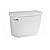 American Standard 4142.100.020 Cadet Flowise Right Height Elongated Pressure Assisted Two Piece Toilet with Bedpan Slots, White 14.25 x 9.00 x 20.50 inches