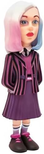 Miniatura 6 de MINIX Bandai Enid Sinclair Modelo Figura Enid coleccionable de la serie Wednesday Gama de juguetes Bandai Wednesday