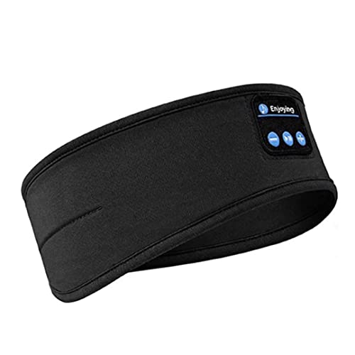 Obelunrp Auriculares para Dormir Bluetooth Sports Headphones, 1pc Bluetooth Diadema inalámbrico Sports Surphones Sleep Headphones para Trotar Yoga para Caminar Cover