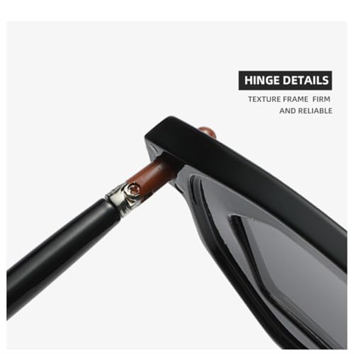 Polygon Women Double Color Sunglasses Fashion Clear Lens Frame Men Punk Rivets Uv4004