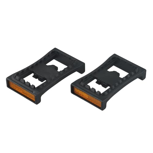 SM-PD22 - Par de adaptadores de pedal para pedales planos Shimano SPD, compatible con pedales sin clip PD-M520 PD-M540 PD-M780 M8000
