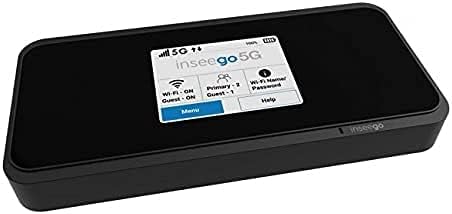 Inseego MiFi M2000 5G e 4G LTE Hotspot T-Mobile Desbloqueado | Vida útil da bateria o dia todo | Tec