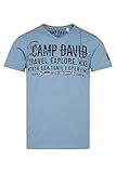 camp david xxl Vorder- und Rückseite mit Logo Prints