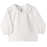  CALAMARO 6960-15007-BLANCO-3M - Camisa VIYELLA Bebe bebé-niños Color: Blanco Talla: 3 Months