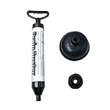 🚽 【FUNKTIONSPRINZIP DES SAUGDRUCKPUMPE】Die Luft in den verstopften Rohren unter Druck saugen, um eine starke Luftdruckdifferenz zu erzeugen, Wasser die verstopften Gegenstände kräftig pushen, um den Zweck des Baggerns zu erreichen