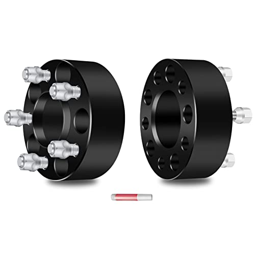 ECCPP 2PCS 2 inch Hubcentric Wheel Spacers 5x4.5 2 inch hubcentric wheel spacers 5x114.3 5 lug fit for 1980-2006 for Jeep Wrangler (YJ TJ)| 2002-2012 for Jeep Liberty (KJ KK)