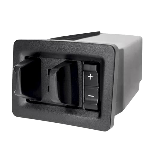 Hsbang Switch Trailer Brake Control Compatible with 2015-2020 F150 2.7L V6 - Gas 3.0L V6 - Diesel 2020-2022 Expedition - Push Button Actuator - ON-OFF Operation - Black