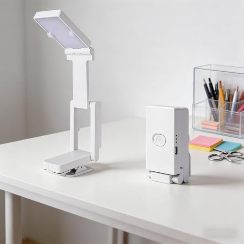 Luz de lectura recargable para evitar el cansancio ocular al estudiar de noche 7