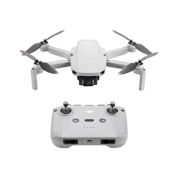 DJI Mini 2 SE, Lightweight Mini Drone with QHD Video, 10km Max Video Transmission, 31-Min Flight Time, Under 249 g, Auto Return to Home, 3-Axis Gimbal Drone with EIS, Drone with Camera for Beginners