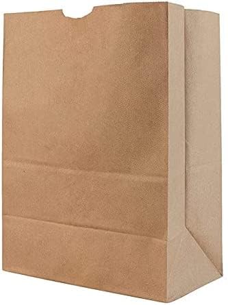 Miniatura 8 de Mr Miracle - Bolsa de papel marrón resistente de 57 libras, 50 unidades, bolsas de compras ecológicas, ideal para comestibles, venta al por menor y