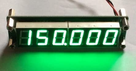 6LED 周波数カウンタモジュール 0.1-65MHz (グリーンLED)