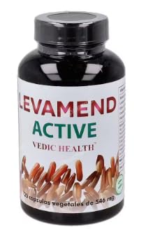 Levamend Active Complejo de Larga Duración con Levadura Roja de Arroz (120 Cápsulas) – Formato Familiar de Alta Pureza para Regular el Colesterol