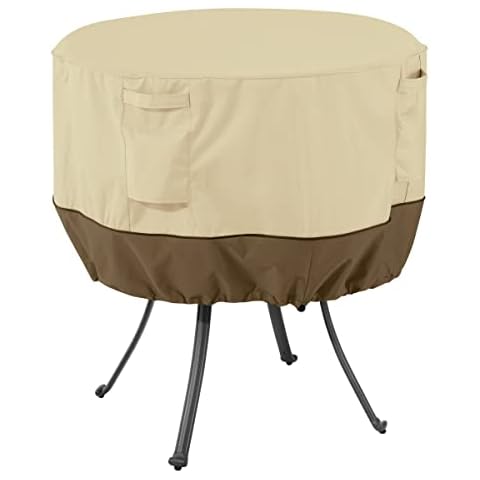 Classic Accessories Veranda Round Patio Table Cover Cover