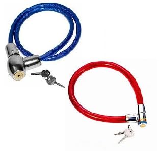 Trendmad Anti-Theft Bike Lock, Helmet Safety Lock, Bicycle/Cycle Cable Lock Multicolor with 2 Keys Pack of 1 (B0CZXYN41Q) Amazon Price History, Amazon Price Tracker