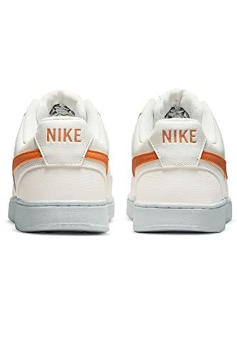 Image of Nike Mens Court Vision Lo Nn Sail /Hot Curry-Sail-Vivid Green Running Shoe - 6 UK (DH2987-104)