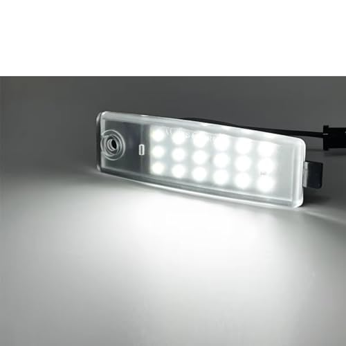 Luces matrícula coche soluciona bombilla fundida Toyota Kluger 4